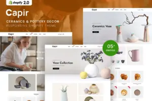 Capir – Ceramics & Pottery Decor Shopify 2.0 Theme