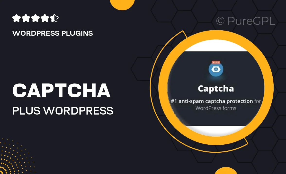 Captcha Plus WordPress Plugin