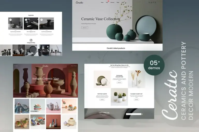 ceratic ceramics pottery decor shopify theme 1