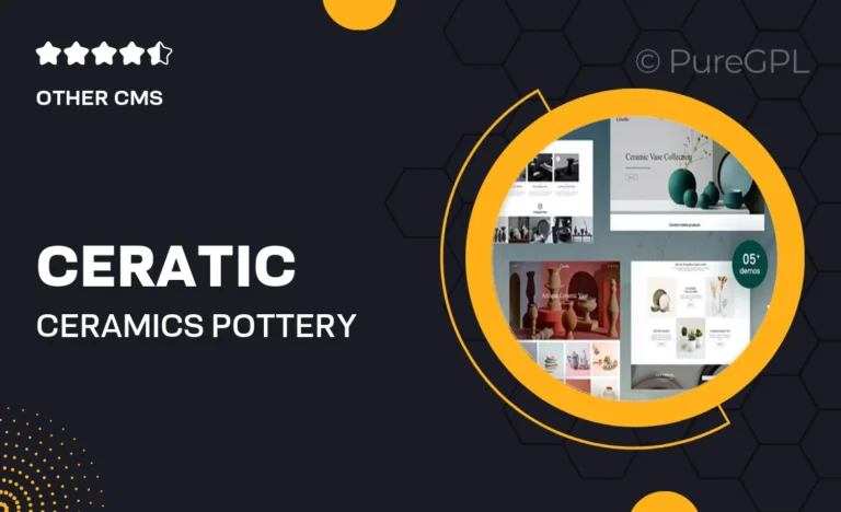 ceratic ceramics pottery decor shopify theme