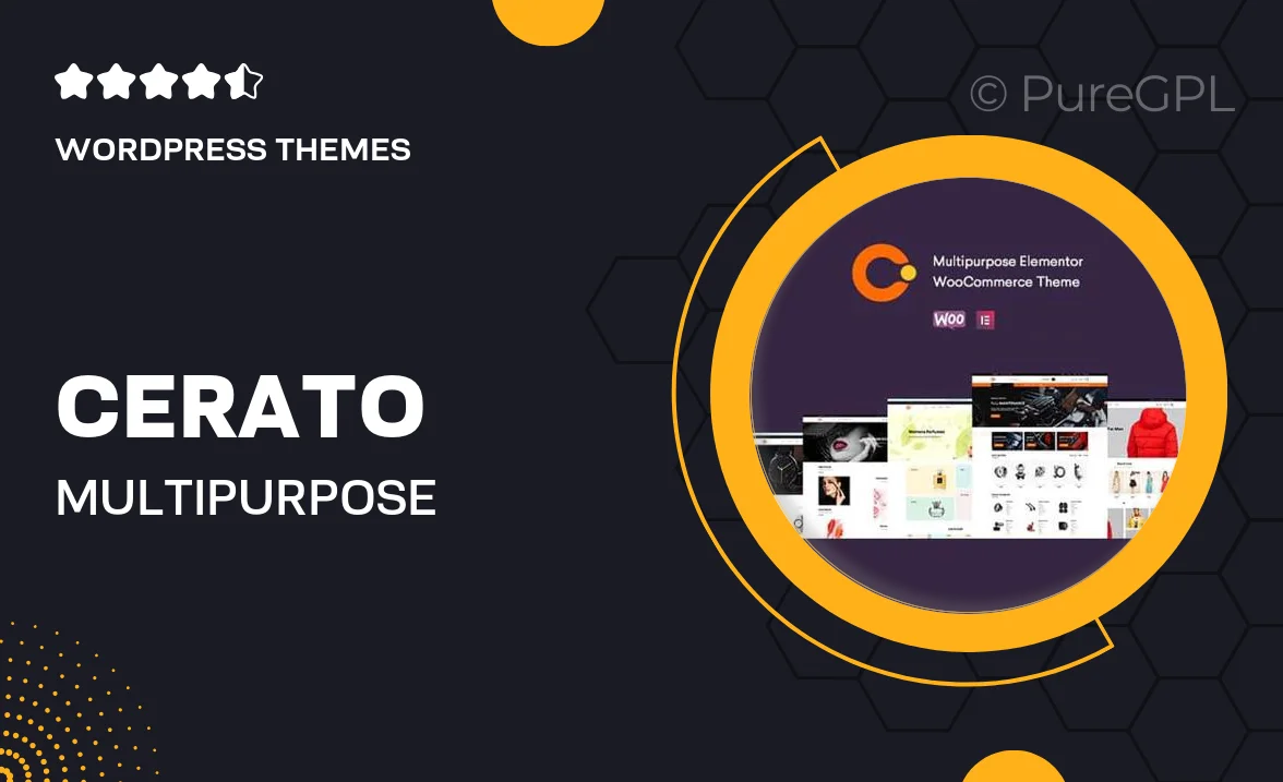 Cerato – Multipurpose Elementor WooCommerce Theme