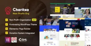 Charitxa – Multipurpose Nonprofit WordPress Theme