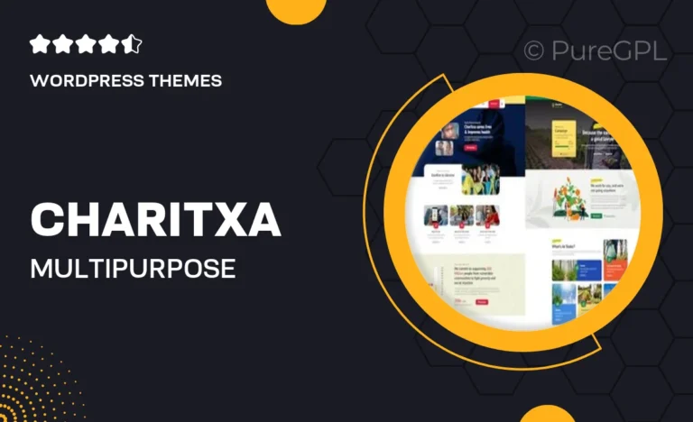 charitxa multipurpose nonprofit wordpress theme