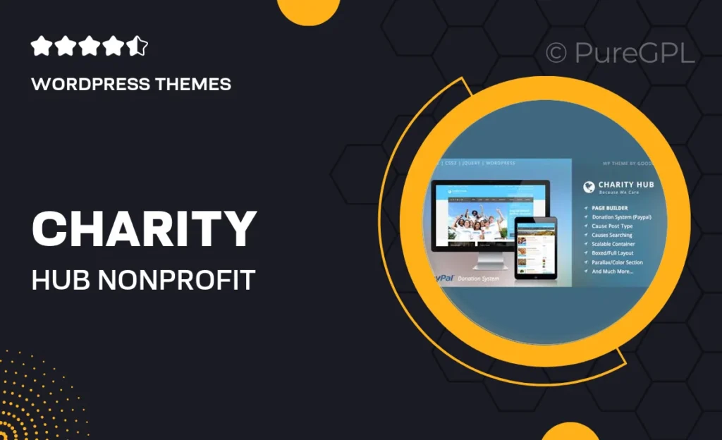 Charity Hub – Nonprofit / Fundraising WordPress 33 Charity Hub – Nonprofit / Fundraising WordPress