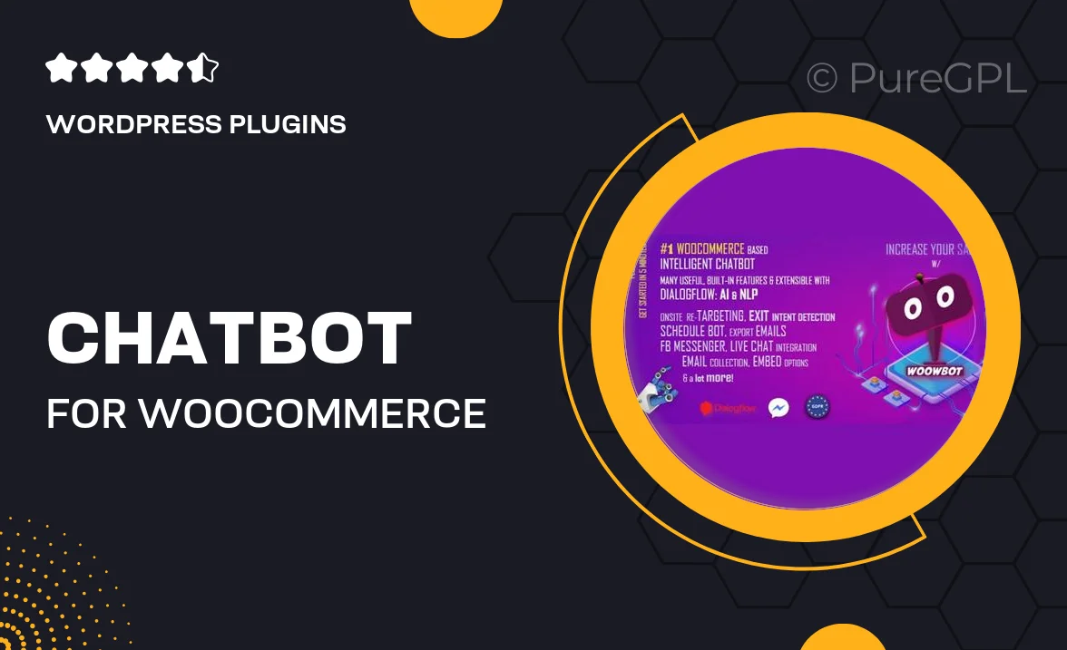 ChatBot for WooCommerce | Retargeting, Exit Intent, Abandoned Cart, Facebook Live Chat | WoowBot