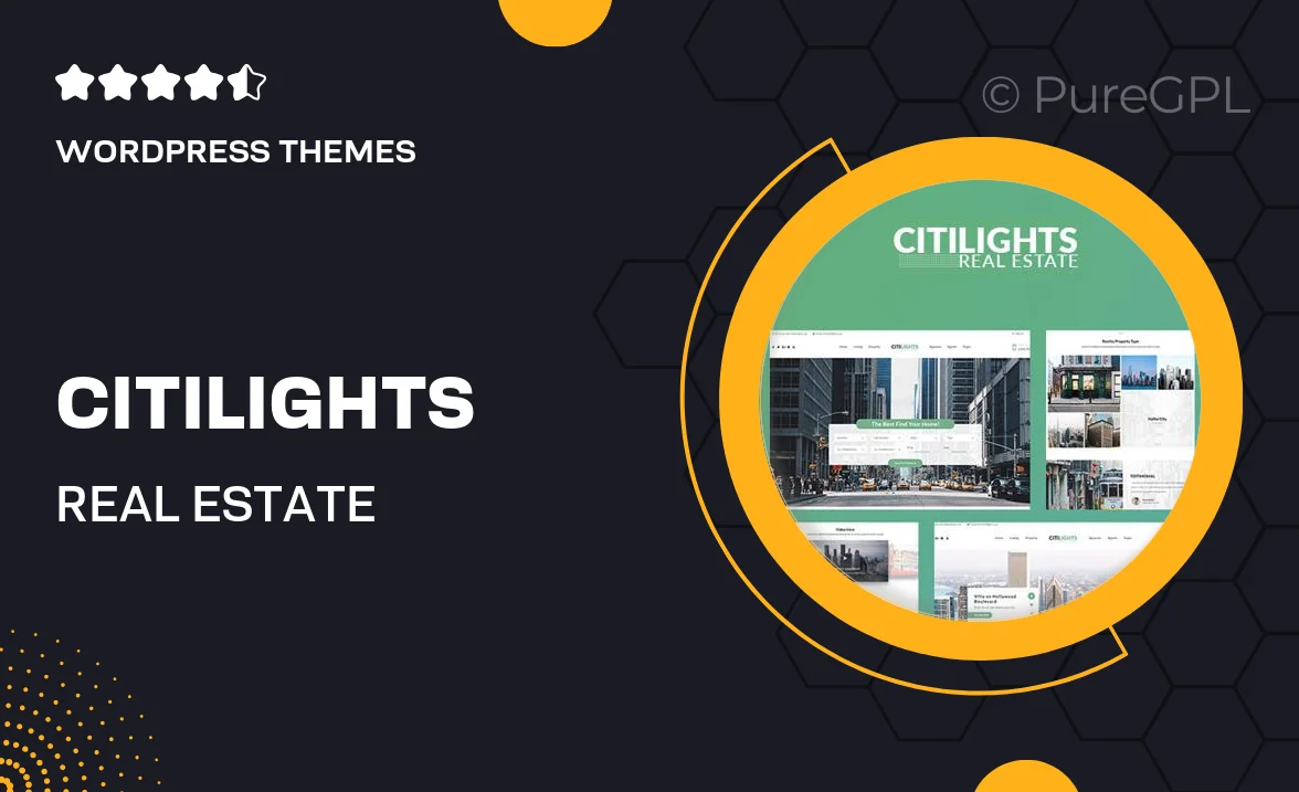 CitiLights – Real Estate WordPress Theme
