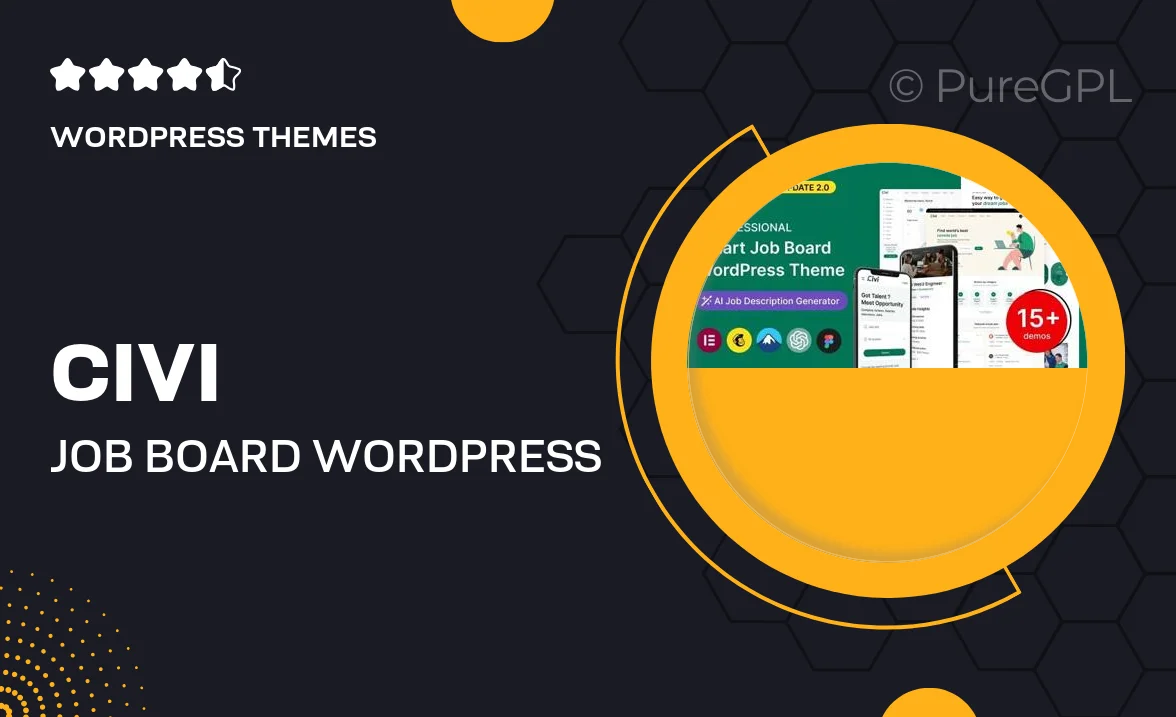 Civi – Job Board WordPress Theme