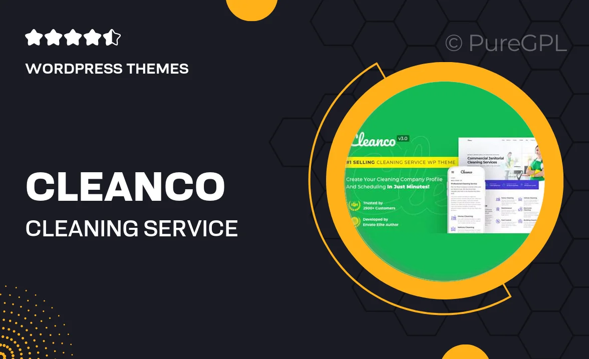 Cleanco – Cleaning Service Company WordPress Theme