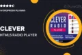 CLEVER – HTML5 Radio Player With History – Shoutcast and Icecast – Elementor Widget Addon