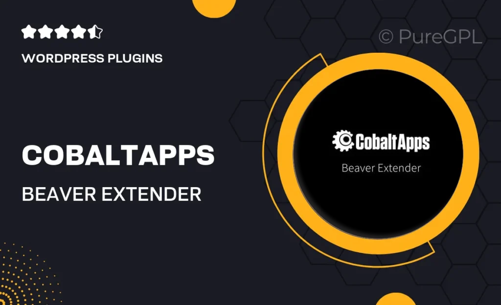 CobaltApps | Beaver Extender 58 CobaltApps Beaver Extender