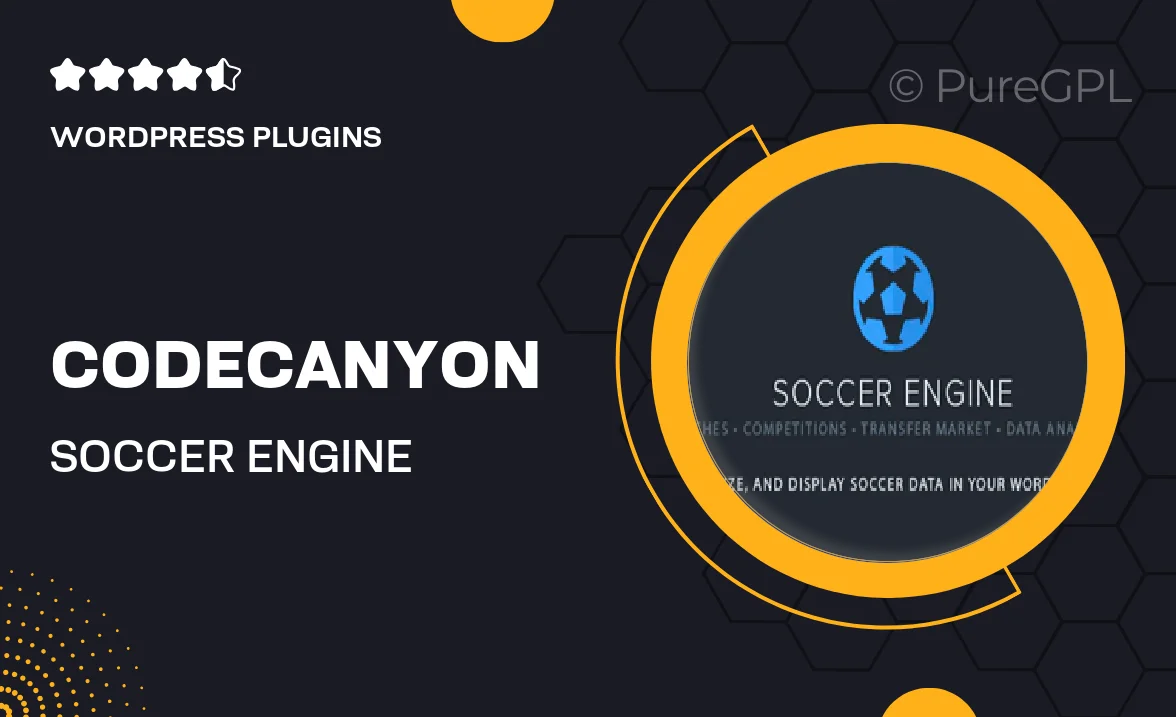 Codecanyon | Soccer Engine