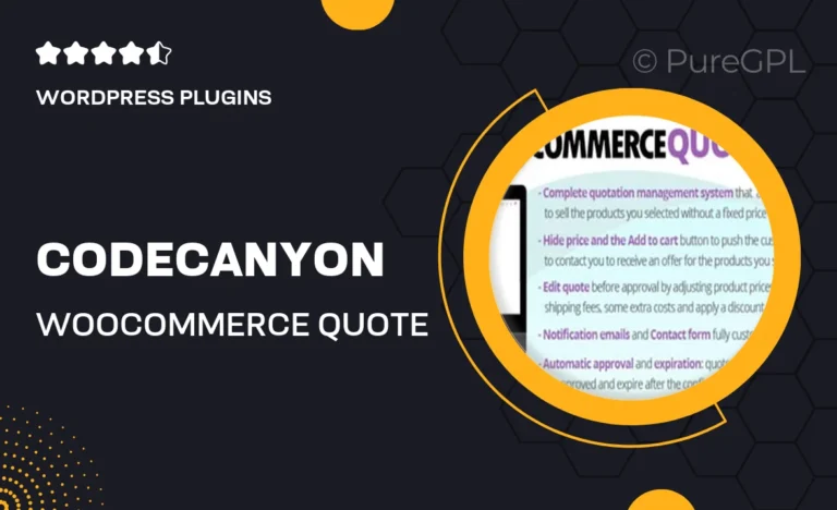 codecanyon woocommerce quote plugin