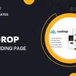Codrop – App Landing Page Theme