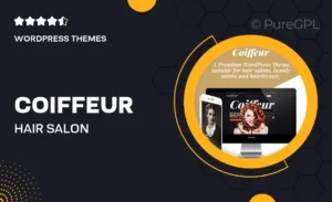 Coiffeur – Hair Salon WordPress Theme