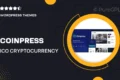 Coinpress | ICO Cryptocurrency Magazine & Blog WordPress Theme