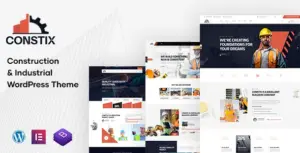 Constix – Construction Factory & Industrial WordPress Theme