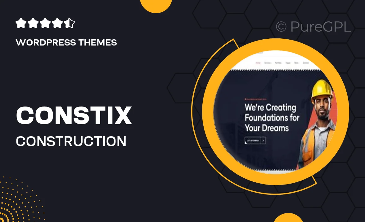 Constix – Construction Factory & Industrial WordPress Theme