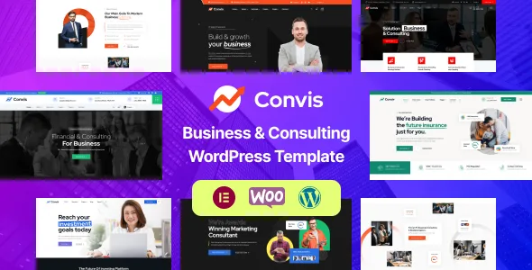 convis consulting business wordpress theme 1