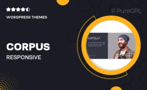 Corpus – Responsive Corporate WordPress Theme