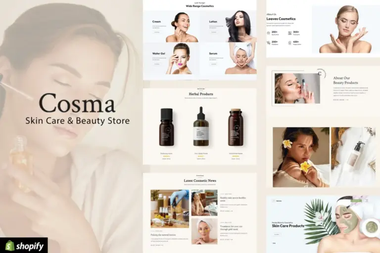 cosma best beauty cosmetic shopify 20 theme