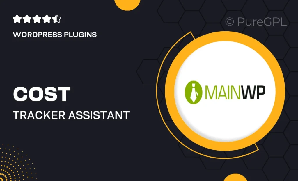 Cost Tracker Assistant Extension 50 Cost Tracker Assistant Extension