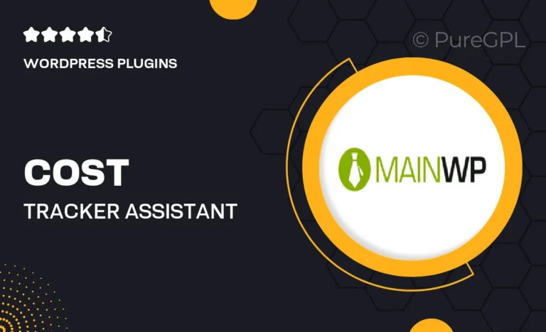 cost tracker assistant extension
