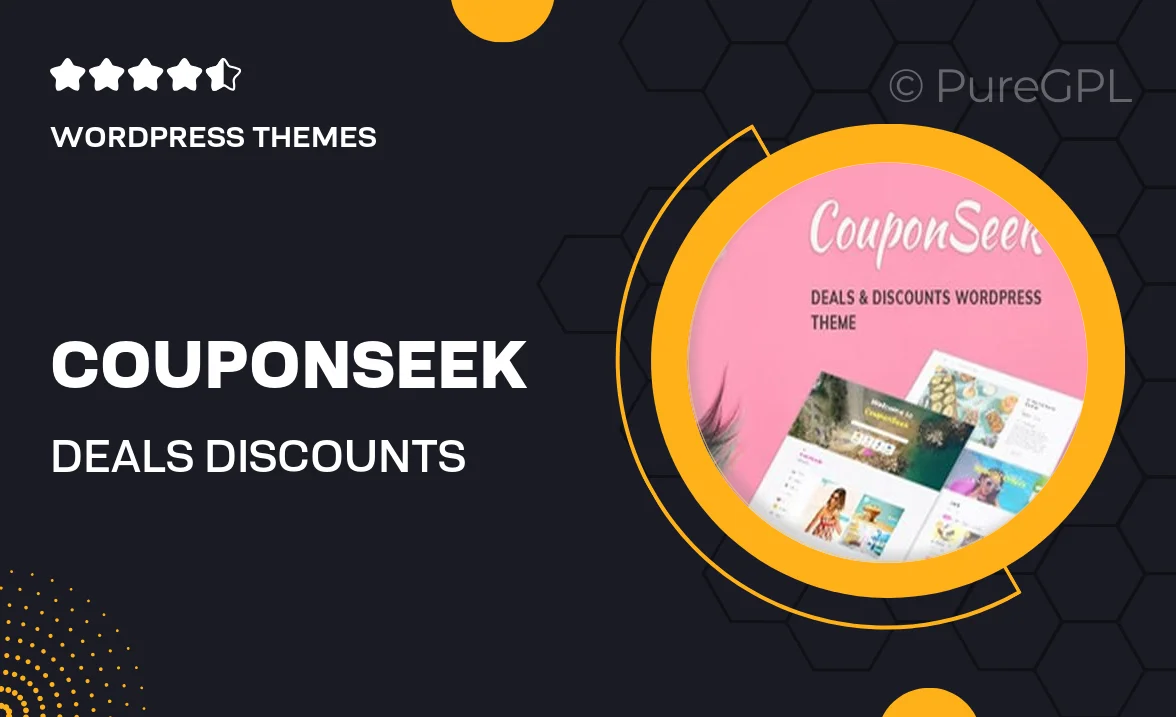 CouponSeek – Deals & Discounts WordPress Theme