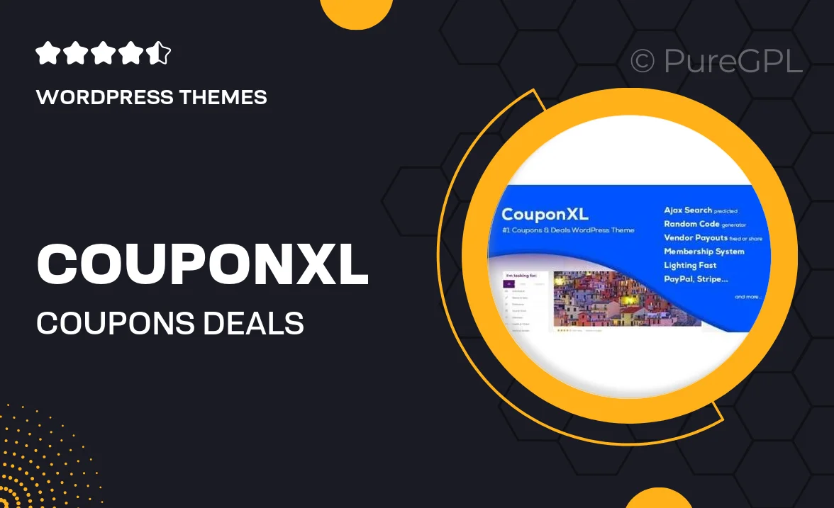 CouponXL – Coupons, Deals & Discounts WP Theme