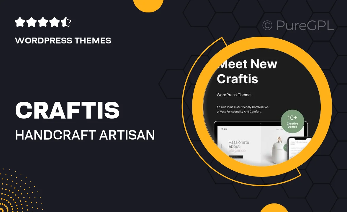 Craftis – Handcraft & Artisan WordPress Theme
