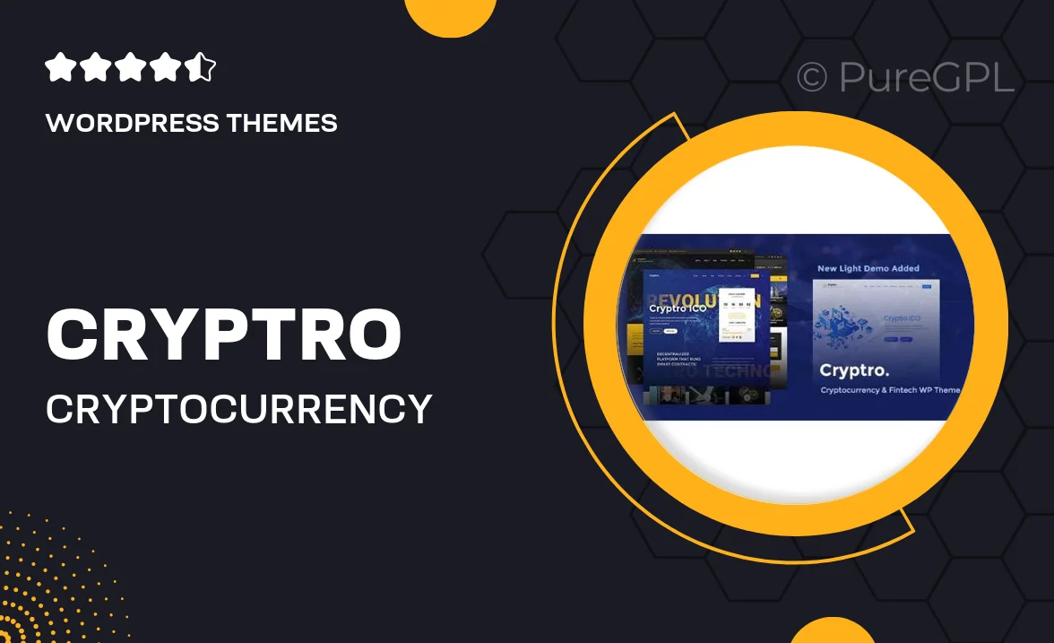 Cryptro – Cryptocurrency, Blockchain , Bitcoin & Financial Technology