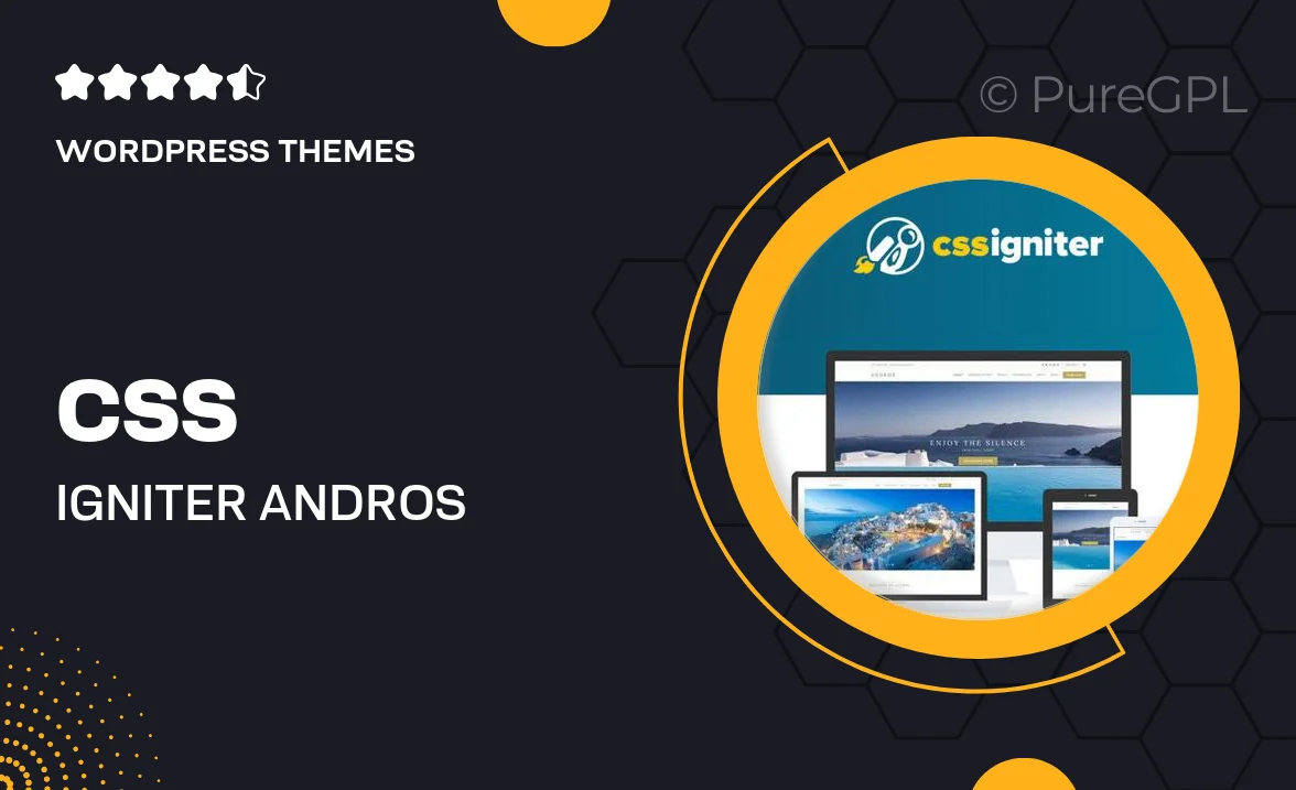 CSS Igniter Andros WordPressTheme