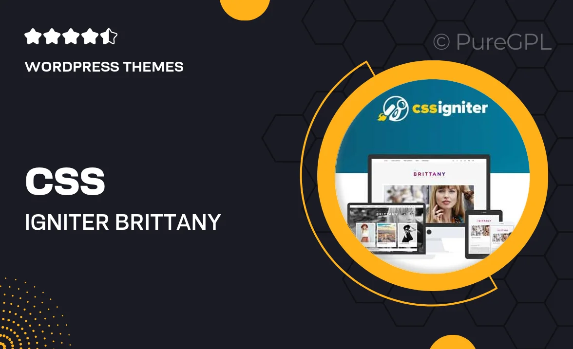 CSS Igniter Brittany WordPress Theme