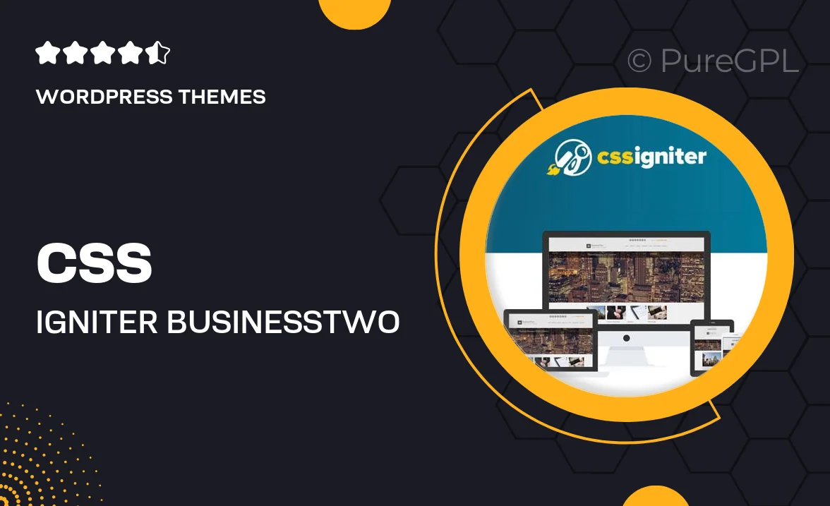 CSS Igniter BusinessTwo WordPress Theme