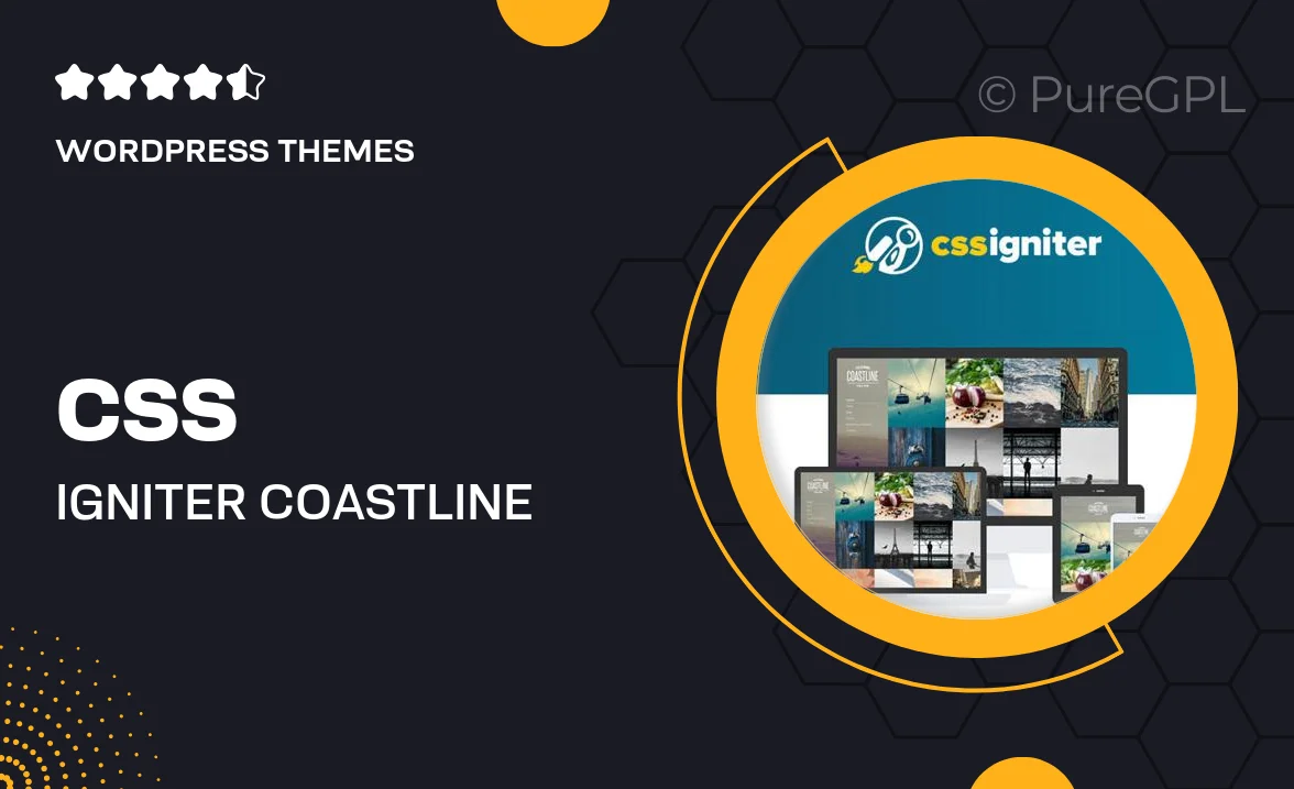 CSS Igniter Coastline WordPress Theme