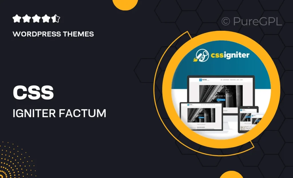 CSS Igniter Factum WordPress Theme 41 CSS Igniter Factum WordPress Theme