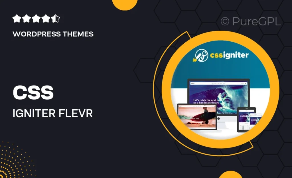 CSS Igniter Flevr Woocommerce Theme 17 CSS Igniter Flevr Woocommerce Theme