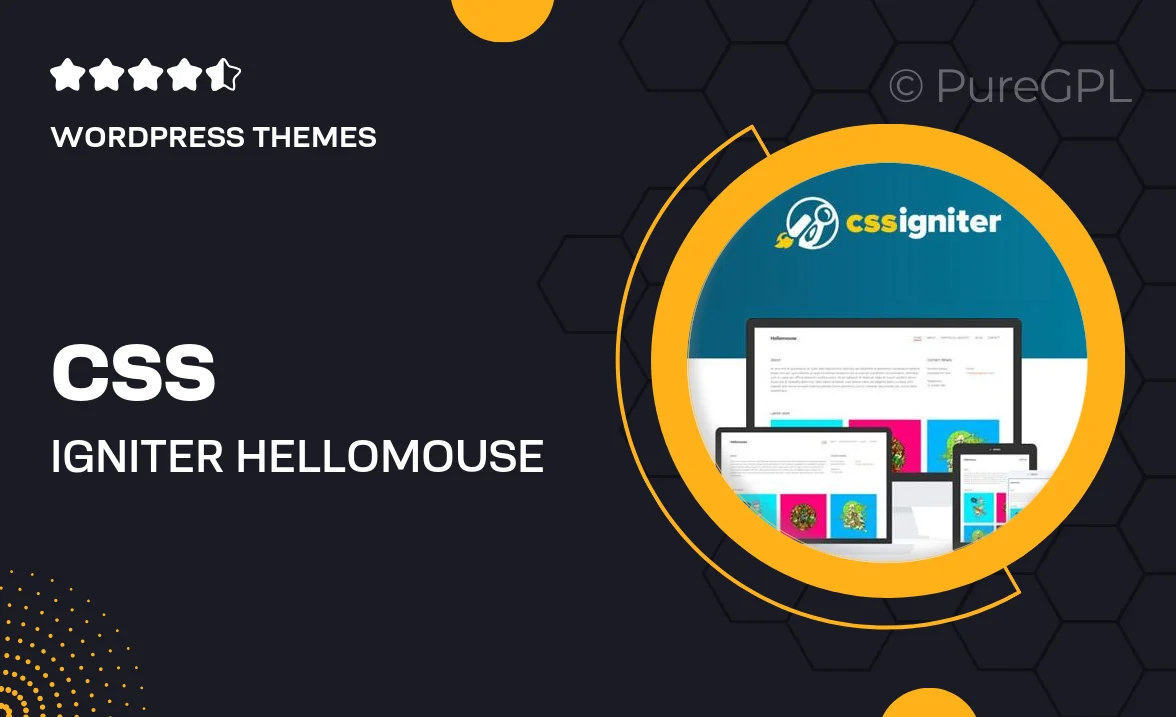 CSS Igniter Hellomouse WordPress Theme