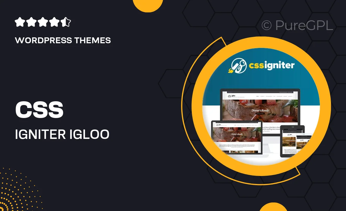 CSS Igniter Igloo WordPress Theme