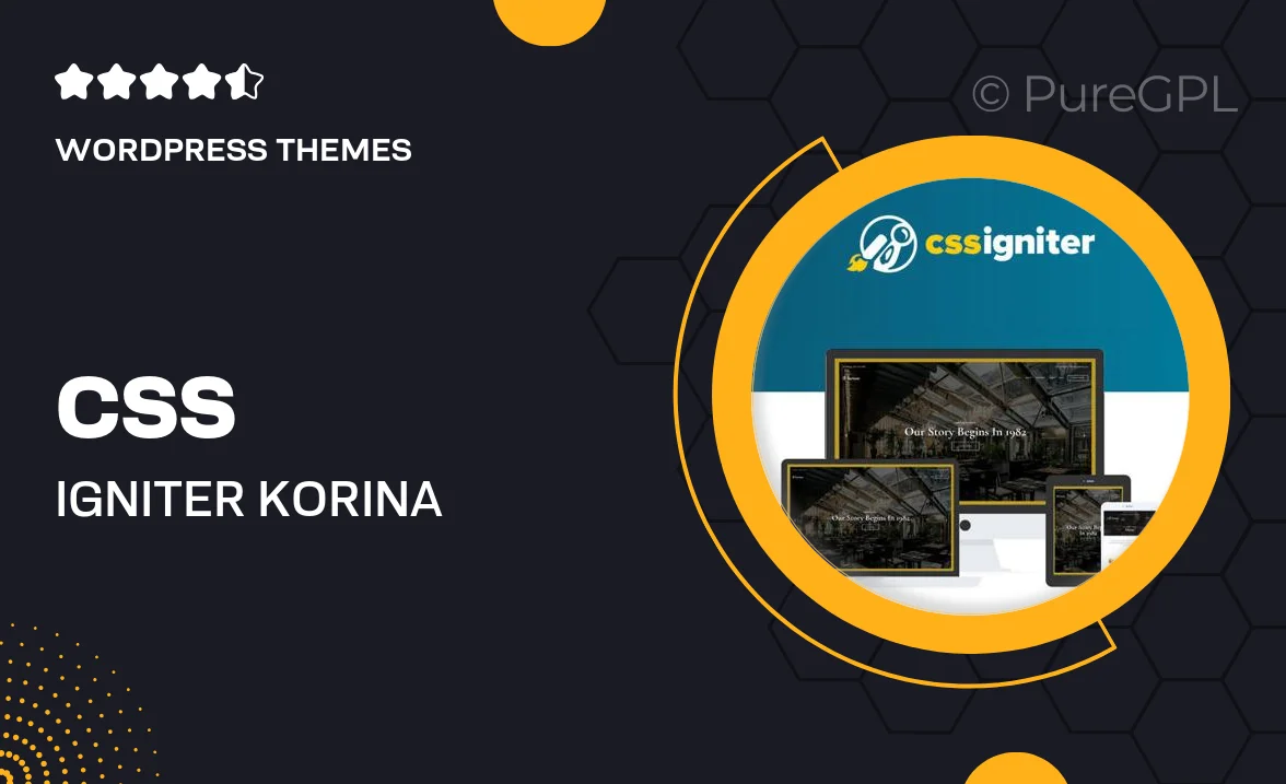 CSS Igniter Korina WordPress Theme