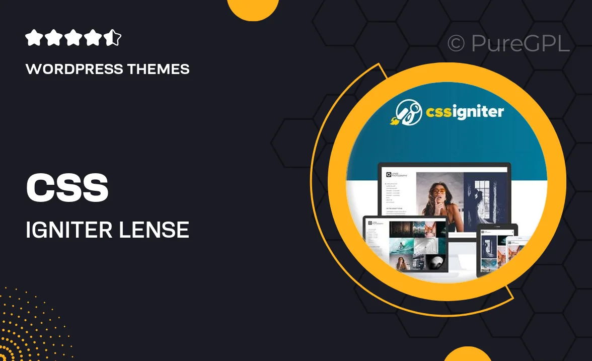 CSS Igniter Lense WordPress Theme