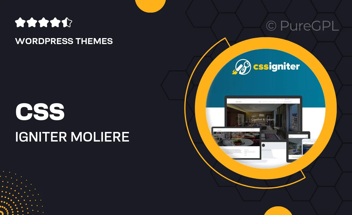 CSS Igniter Moliere WordPress Theme