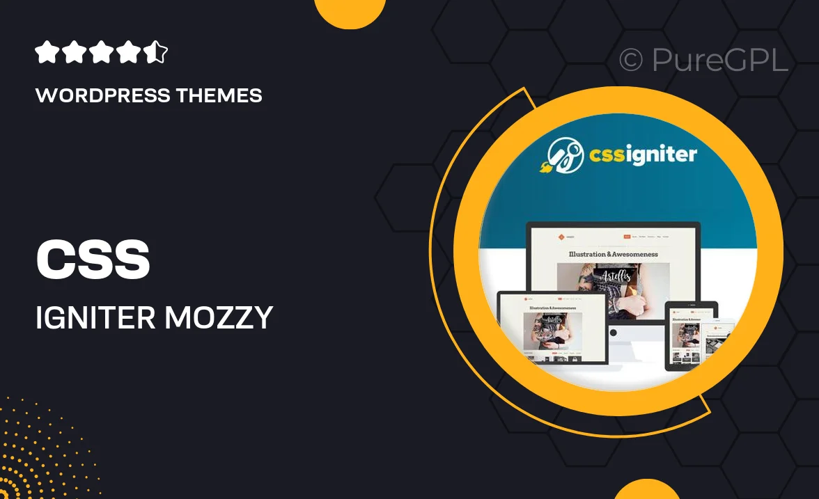 CSS Igniter Mozzy WordPress Theme