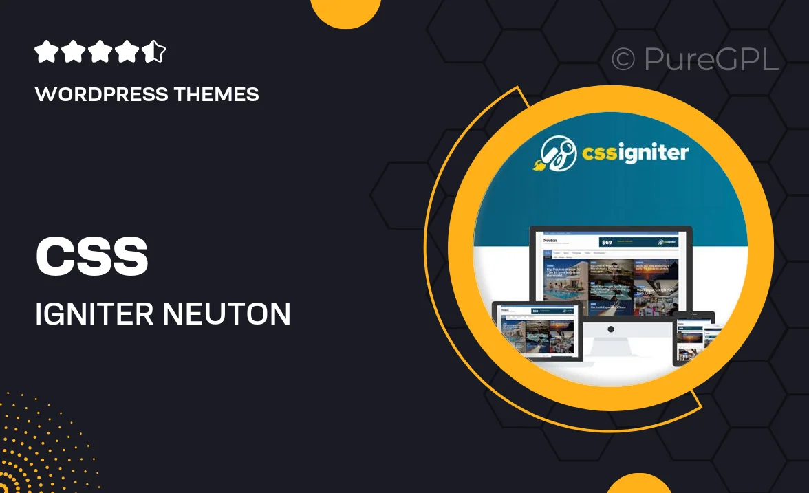 CSS Igniter Neuton WordPress Theme