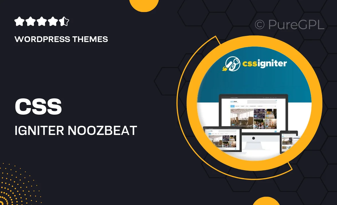 CSS Igniter Noozbeat WordPress Theme