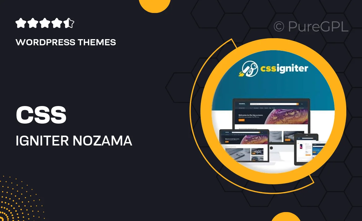 CSS Igniter Nozama WooCommerce Theme