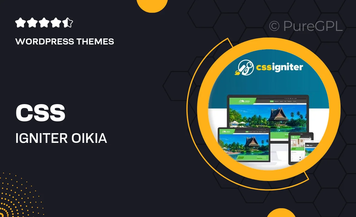 CSS Igniter Oikia WordPress Theme