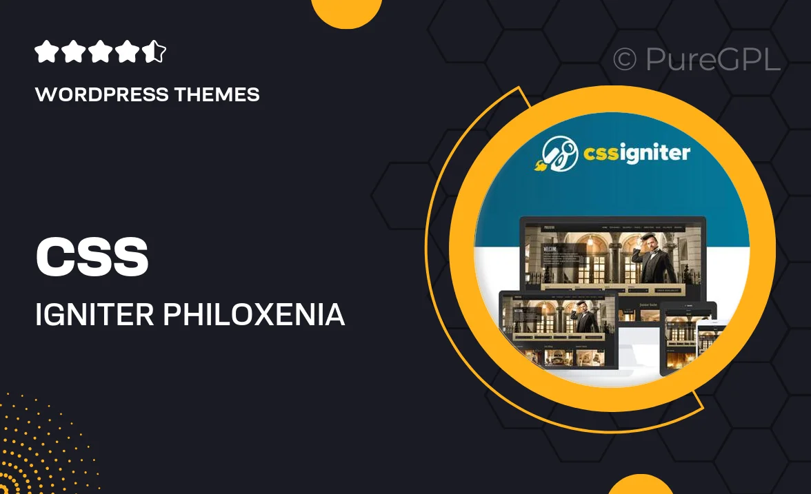 CSS Igniter Philoxenia WordPress Theme