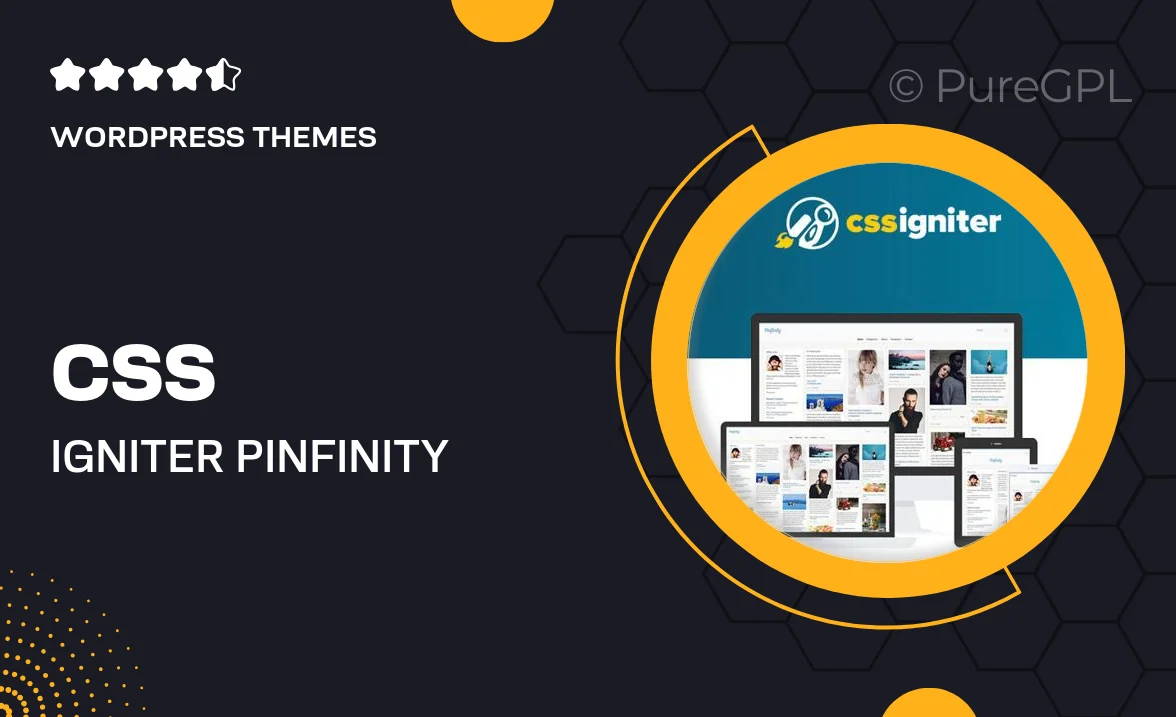 CSS Igniter Pinfinity WordPress Theme