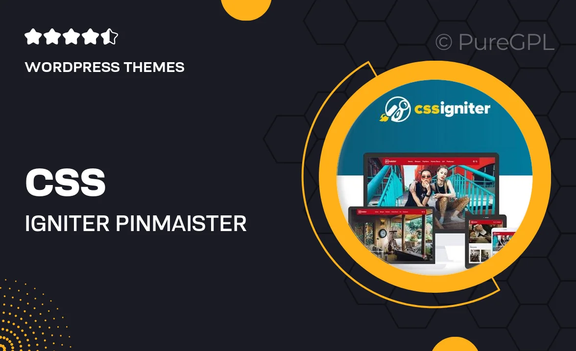 CSS Igniter Pinmaister WordPress Theme