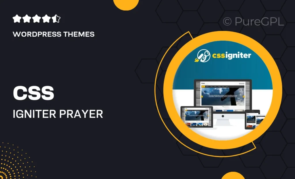 CSS Igniter Prayer WordPress Theme 16 CSS Igniter Prayer WordPress Theme